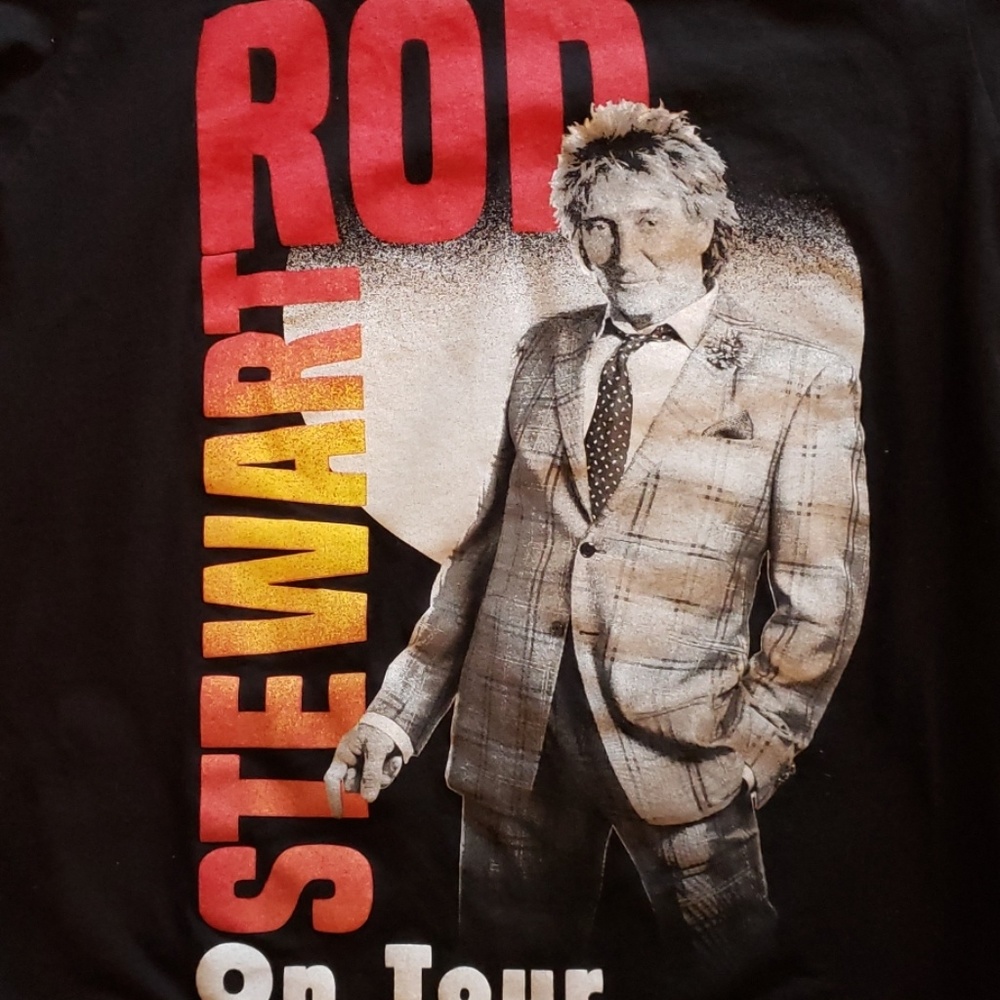 Rod Stewart on Tour tshirt. S